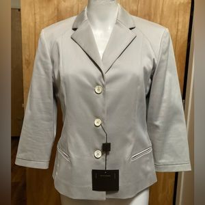 Price Drop - NWT Narciso Rodriquez Couture Taupe Blazer/Jacket RARE Sz 46